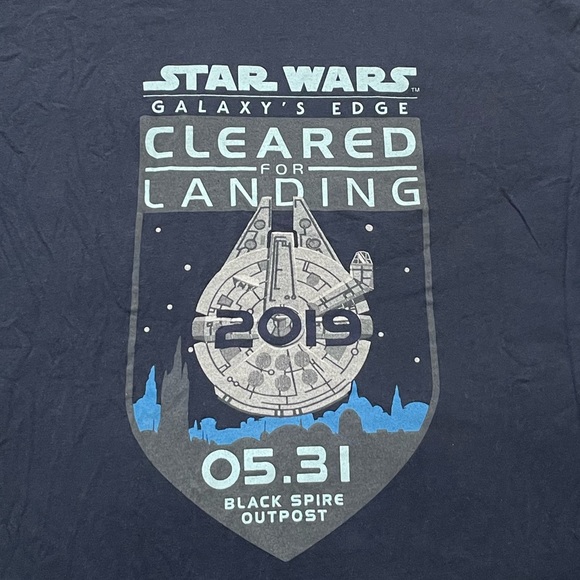 DISNEYLAND STAR WARS GALAXY’S EDGE OPENING SHIRT - Picture 2 of 4